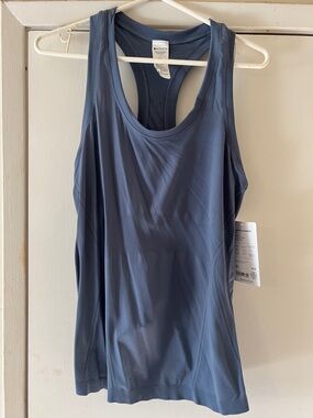 Athleta Racerback Performance Tank Top - Slate Blue